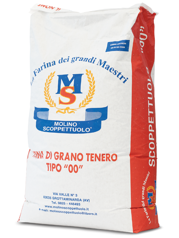 Farina 00 Rossa Molino Scoppettuolo 1kg – Centro Agricolo