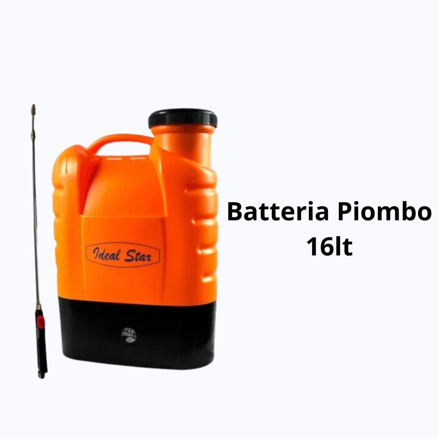 Pompa Irroratrice a Batteria Ideal Star 8lt - 16lt completa di caricabatterie