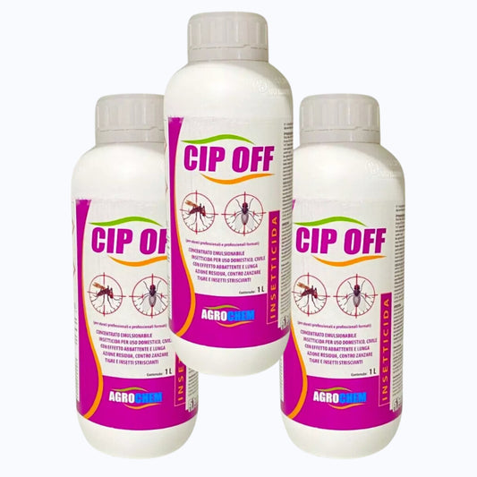 CIP OFF AgroChem Insetticida per uso domestico con effetto lunga durata 1lt