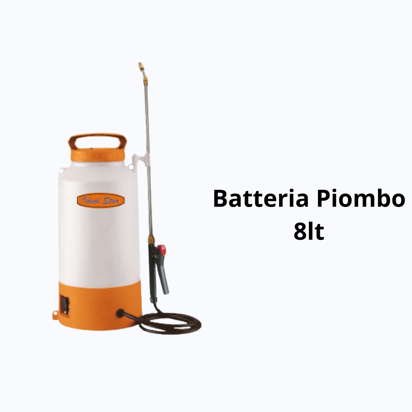 Pompa Irroratrice a Batteria Ideal Star 8lt - 16lt completa di caricabatterie