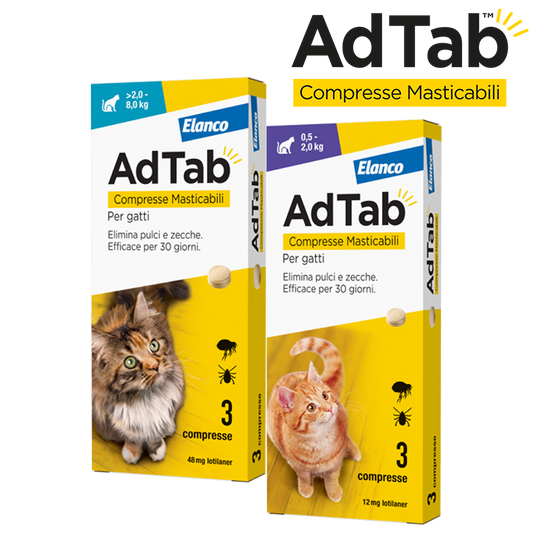 Antiparassitari Compresse Ad Tab per gatti