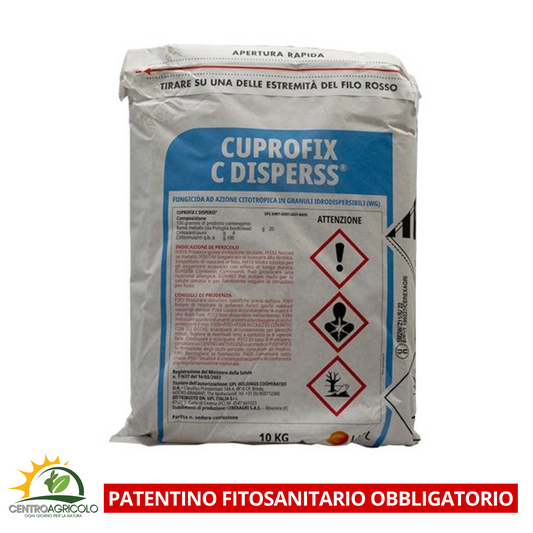 Cuprofix c Disperss Fungicida in granuli idrosolubili 1Kg