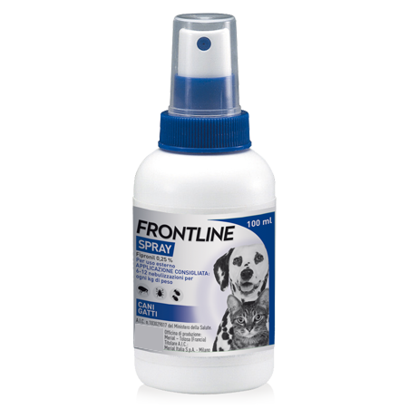 Frontline Spray antiparassitario per cani e gatti